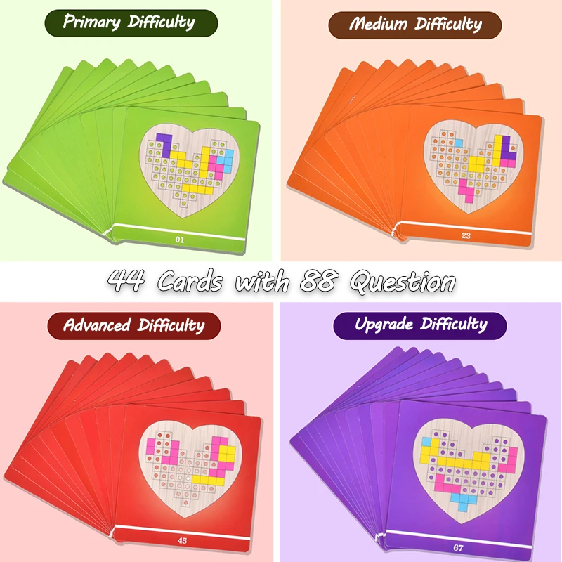 Wooden Logic Puzzle Game for Kids Educational Toy