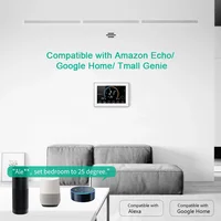 TUYA Wi-Fi Smart Large Colorful Screen Room  Air Thermostat Programmable WIFI for Switch Heating Cooler Bridge Voice Alexa - Image 4