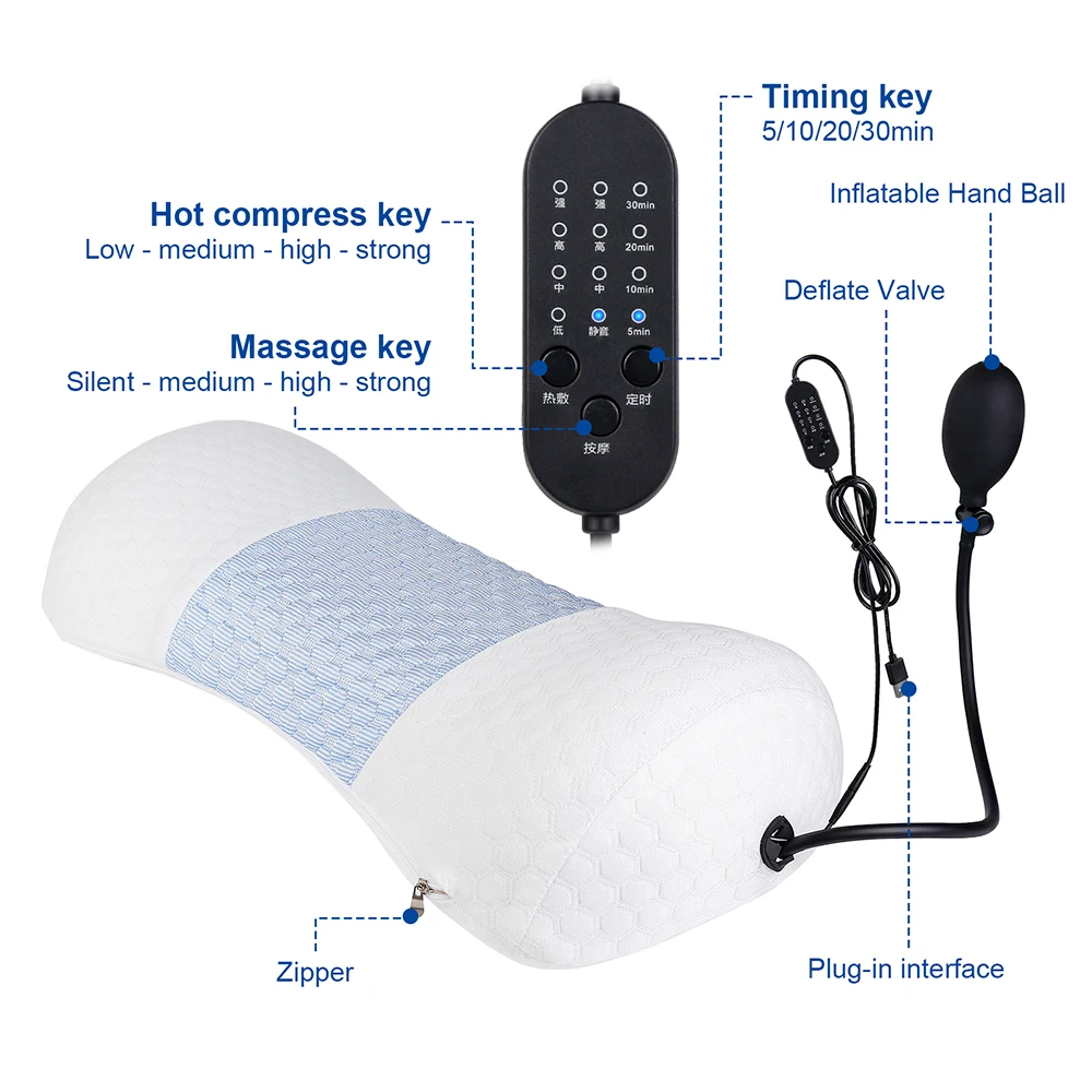 Lumbar Spine Support Pillow Sleeping Memory Foam Sleeping In Bed Waist Support Cushion Waist Support Back Sleepers