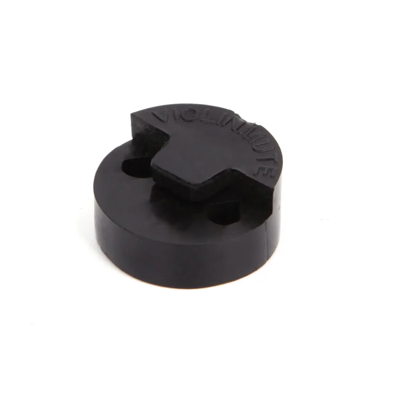 1Pc Acoustic Rubber Violin Mute Fiddle For Violin Sourdine Tools Black