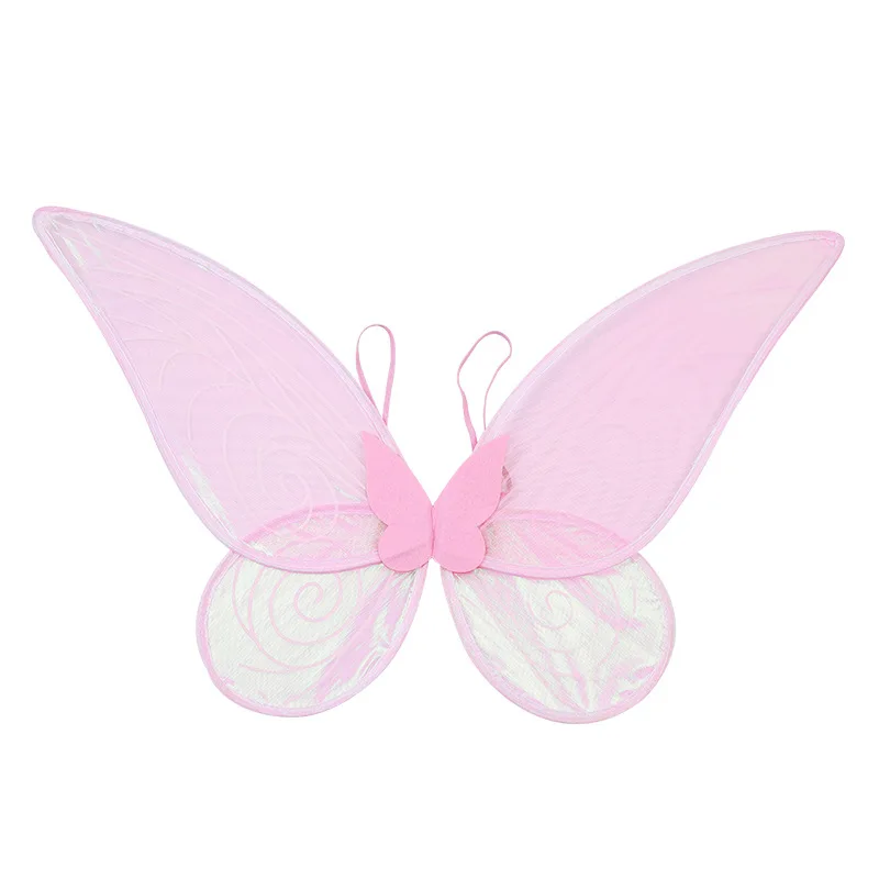 Butterfly Fairy Wings for Cosplay Costumes Sparkle Halloween Costumes for Girls Fairy Princess Wings Party Favor Accessories