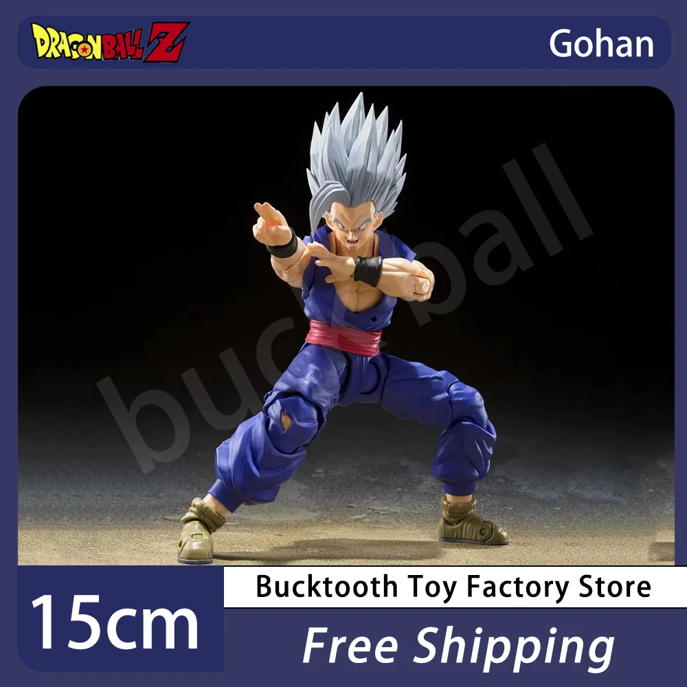 

Dragon Ball Super Anime Figures Son Gohan Beast Action Figure Silver Hair Gohan Figurine Pvc Movable Model Statue Doll Toys Gift