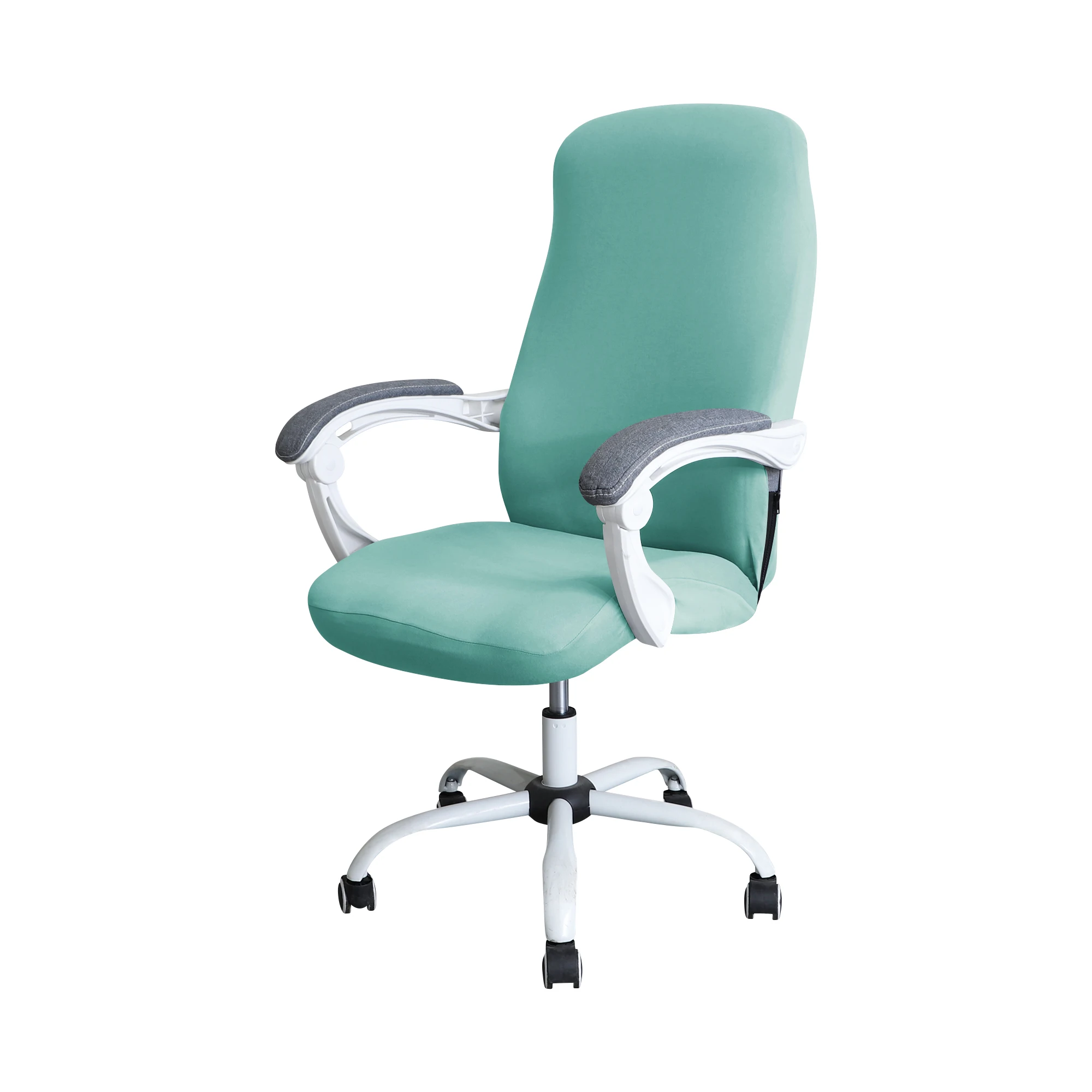 Luxurious Stretch Spandex Office Chair Slipcover - Premium Armchair Protector and Seat Cover