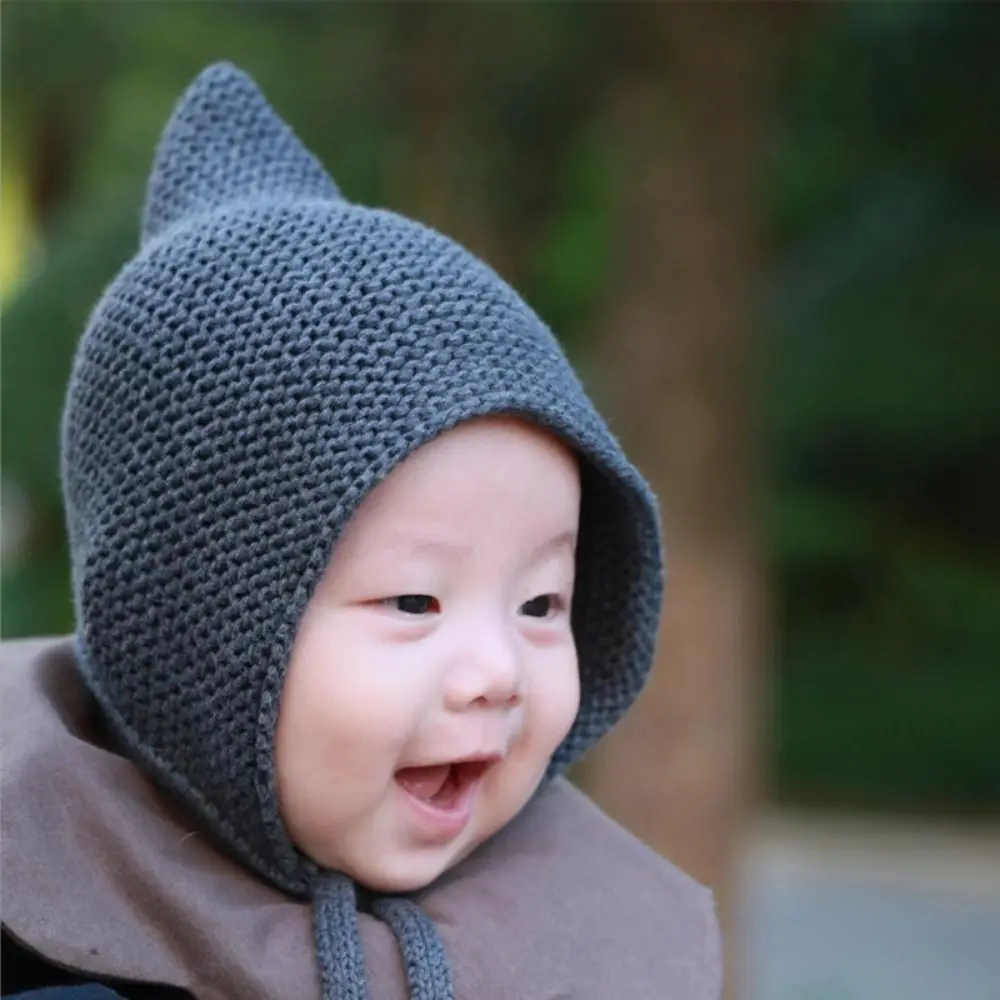 Warm Wool Winter Baby Knit Hat for Newborns