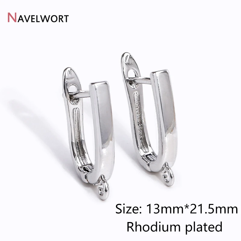 rhodium plated