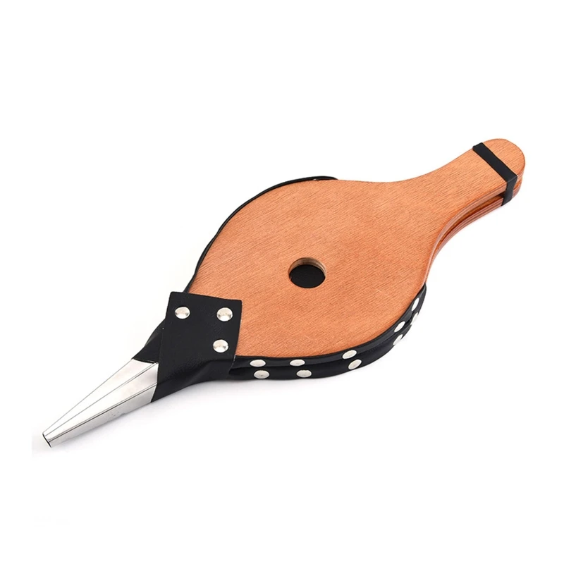 

Home Fireplace Tools Manual Hand Bellows For Outdoor Wooden Bellow Air Blower BBQ Camping Fireplace Wall Decoration