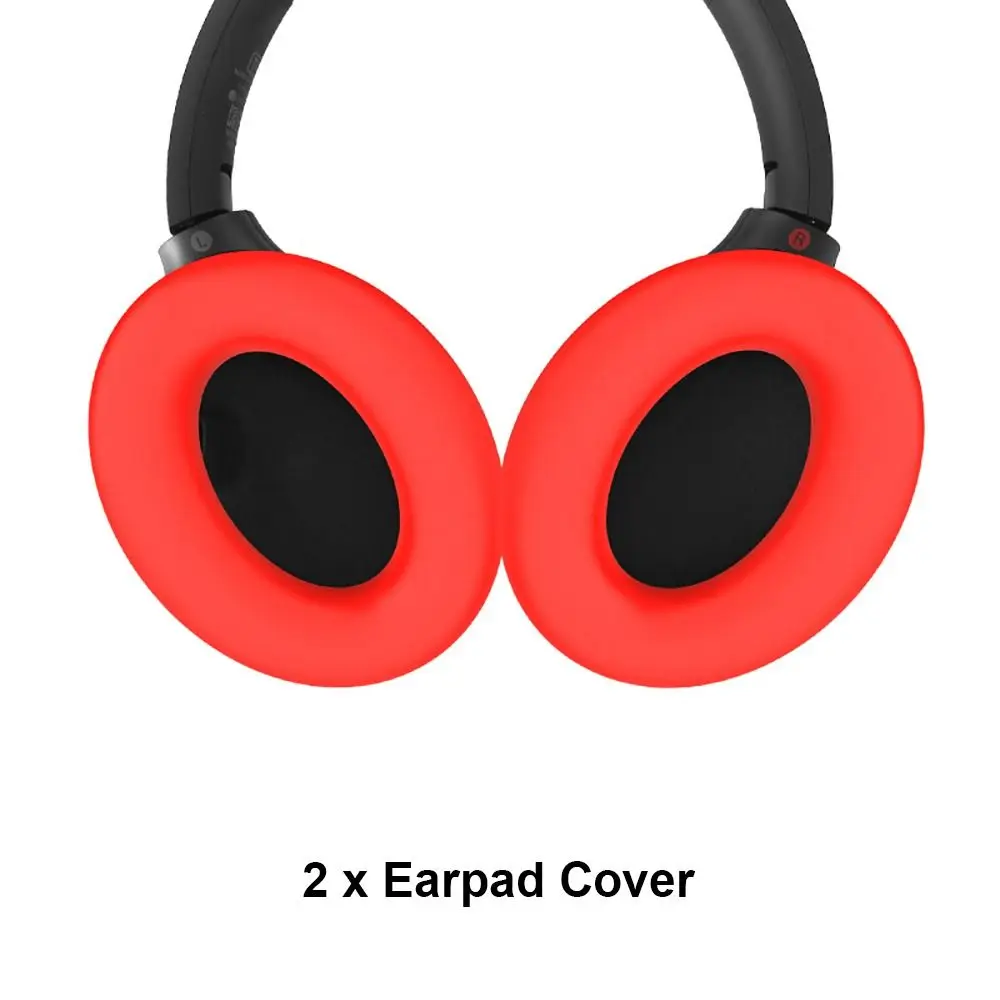 Premium Shockproof Silicone Headphone Earpads & Head Beam Protective Cover - Anti-Dust, Soft, Universal Fit