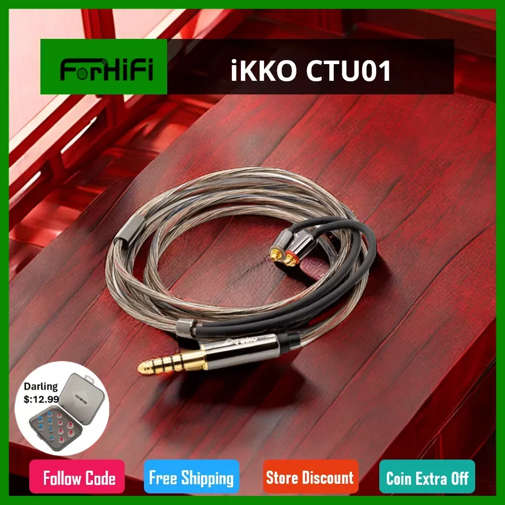 

iKKO CTU01 Cable MMCX In-ear Monitor Headphone Upgrade Cable