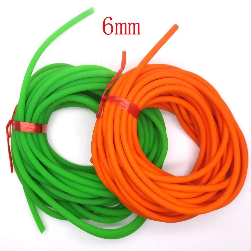 2025 2/2.2mm Fishing Elastic Band Solid Rubber 10m Lost rope Band Rope Tennis Strapping Elastic Band Fishing Line