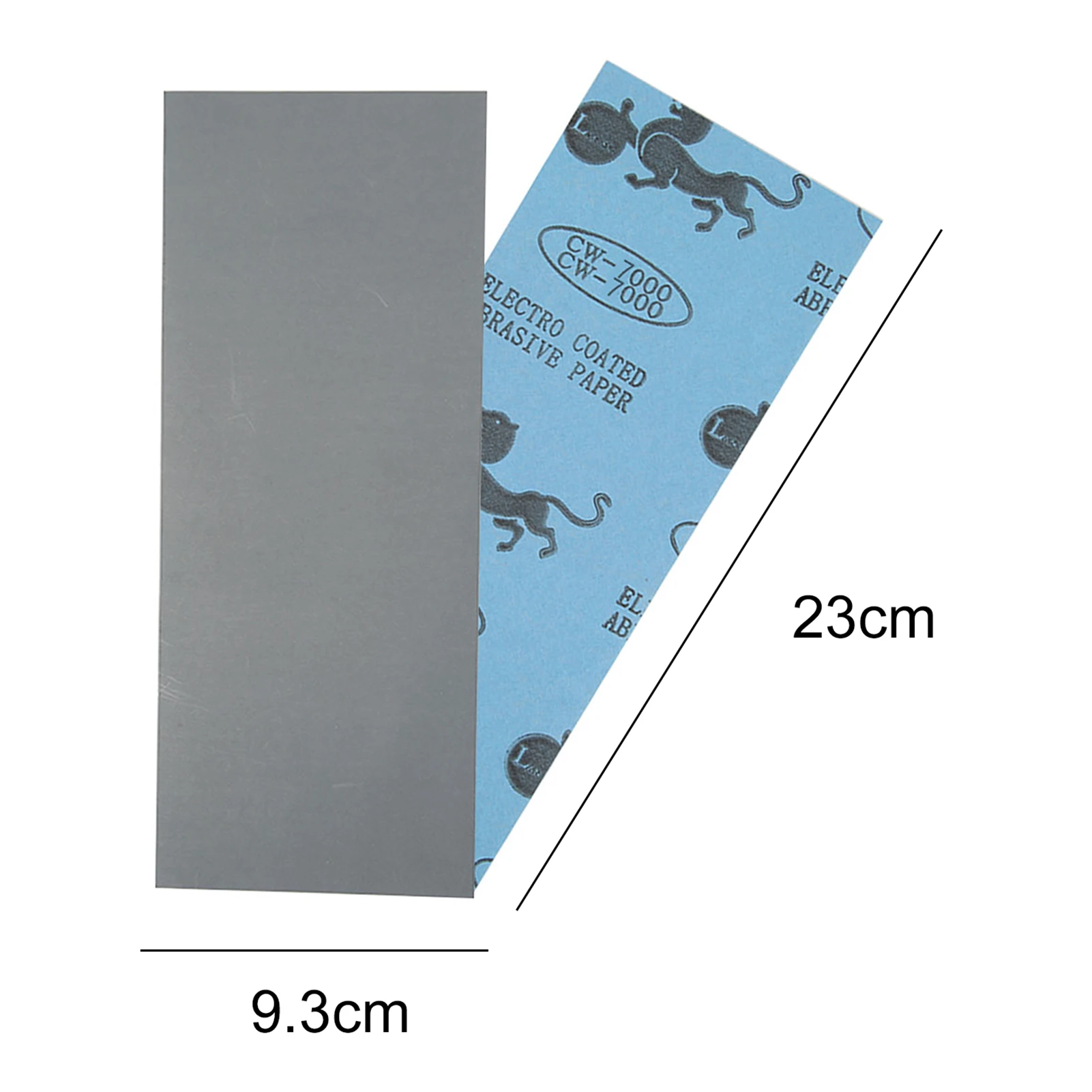 Wet Dry Sandpaper Sheets 400/600/800/1000/1200/1500/2000/2500# Polish Sand Paper Sheets Silicon Carbide Home Coarse