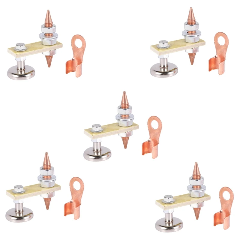 【NEW】Welding Magnet Head Tail Welding Stability-Strong Magnetism Large Suction.Single Absorbable Weight 3KG (5 Pcs)