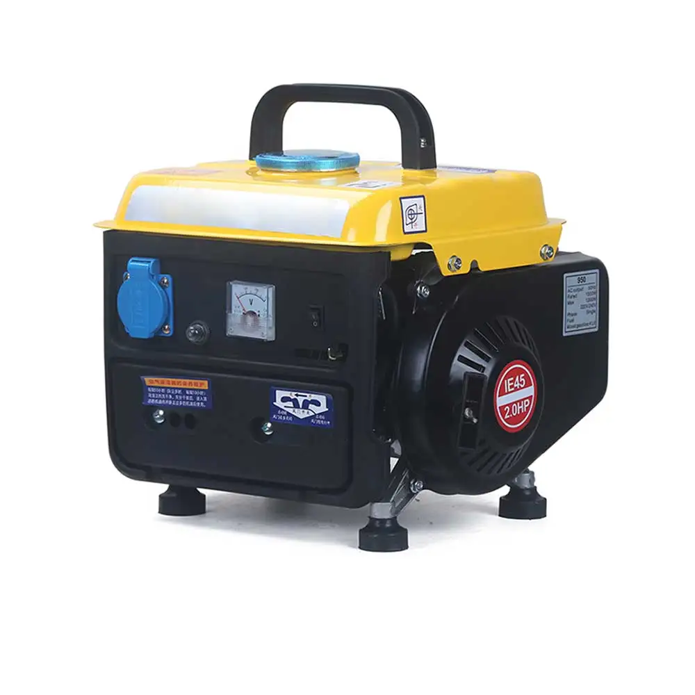 600w 220v piccolo generatore di benzina portatile generatore esterno in miniatura per uso domestico
