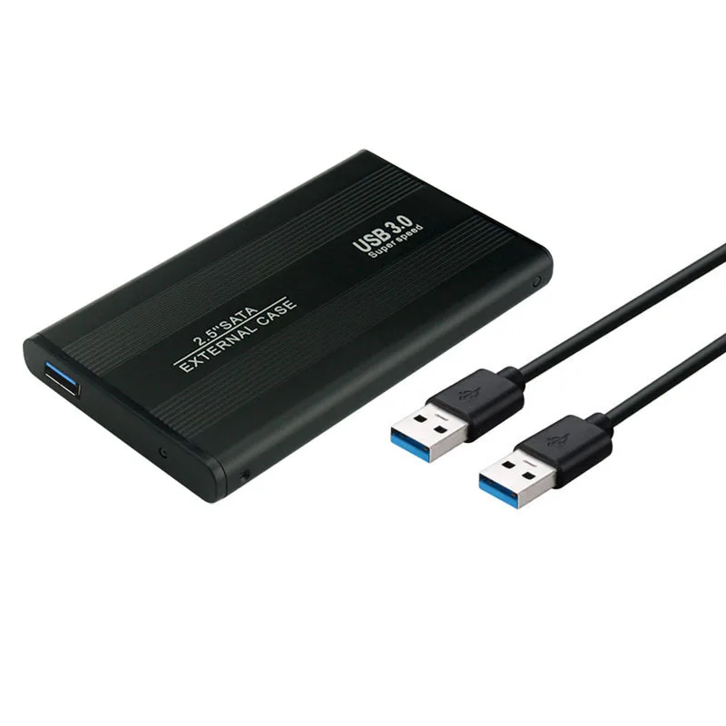 HDD Enclosure Mobile Case 2.5 inch SATA3 External Caddy USB3.0/USB2.0 Hard Drive Box