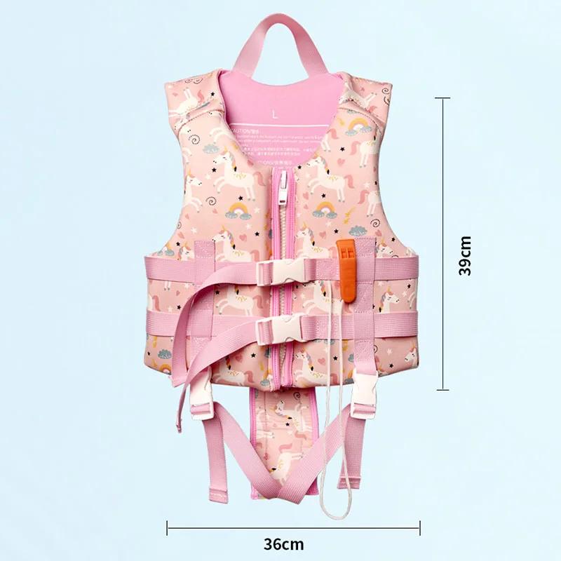 Oulylan Kids Swimming Lifesaving Life Jacket Aid Flotation Device Buoyancy kayaking Boating Surfing Vest Safety Survival Suit