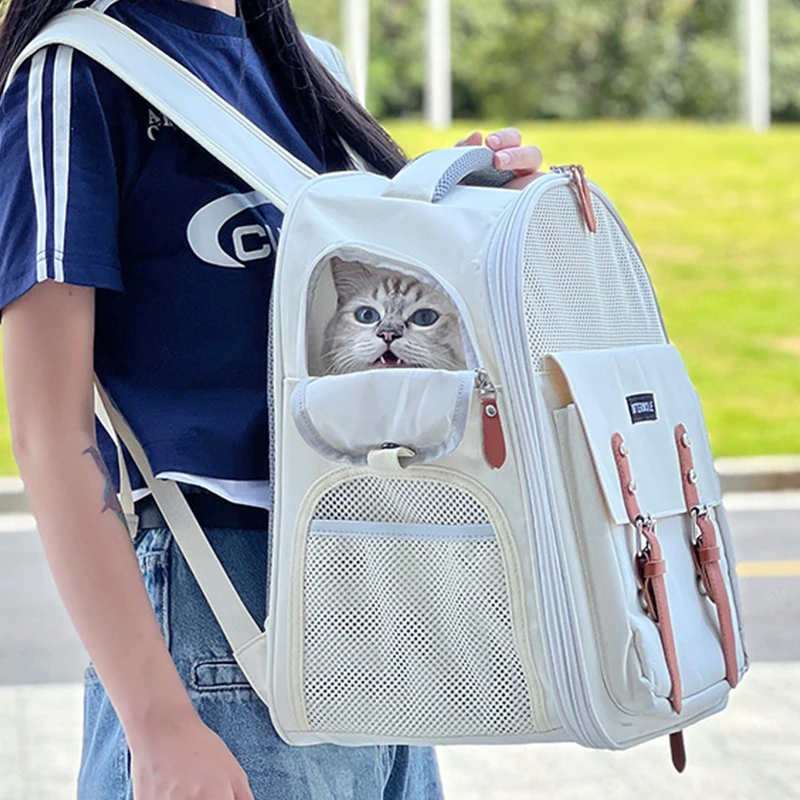 

Crate Transporter Cats Carriers Backpack Handbag Clear Animal Cats Carriers Outdoor Handbags Bolsa Transporte Gato Pet Shops