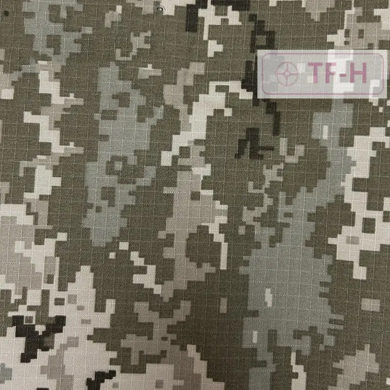 MM14 Tessuto per abbigliamento da allenamento per esterni traspirante resistente all'usura in cotone poliestere mimetico 150 cm di larghezza * 100 cm di lunghezza - immagine 2