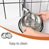 Steel Pet Dog Bowl Food Storage Container Dog Food Bowl Water Bottle Pet Bowl Feeder Dish For Small Large Dogs Ca V4U5 2