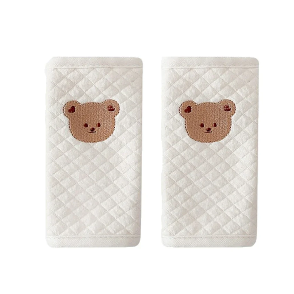 Cushion Shoulder Strap Cover Chest Protection Vehicle Seat Cushion for Kid Soft Pad Anti-strangling Baby Safety Belt Accessories