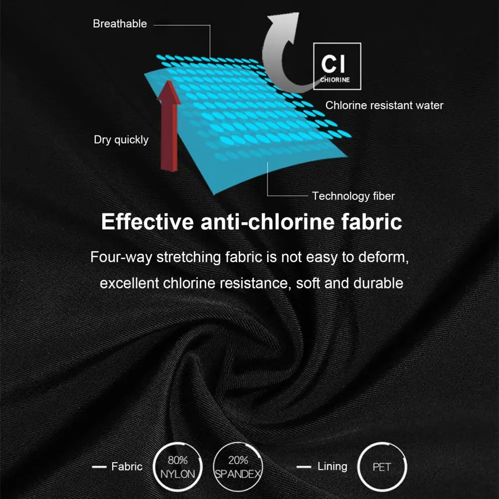 Men Swimming Trunks Plus Size Swim Trunks Water Repellent Mid-rise Men's Swim Quick Drying Breathable Swimwear for Teens