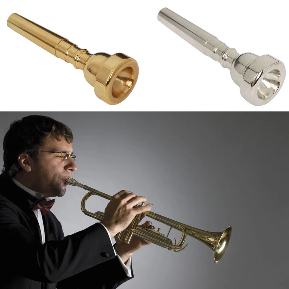 Bullet-Shape Mouthpiece Tone Musical Trumpet 7C Size Fit Yamaha Bach