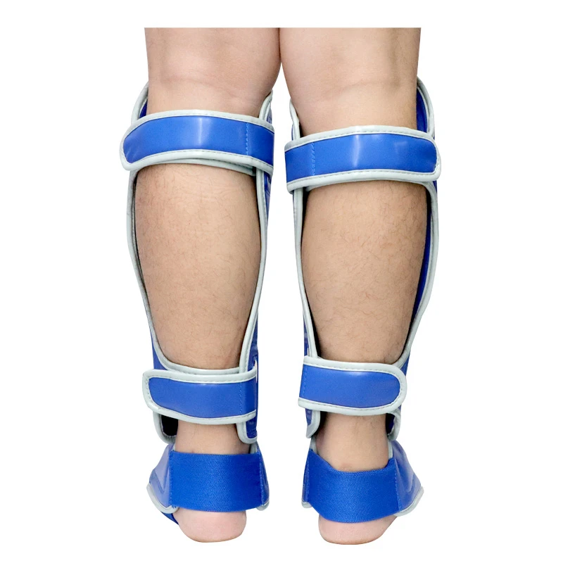 Wesing MMA Muay Thai KickBoxing Shin Guards W/Insteps Leg Pads Protector Sanda Martial Arts Boxer Training Equipment dEO