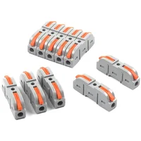 20/30/50/100 Pieces Universal Lever-Type Cable Connectors 1-to-1 Direct Connection Assembly Type Electrical Connectors Wire Terminals Quick Connection - Image 6