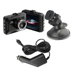 1080P Full HD Dash Cam with Night Vision & 24 - Hour Parking Mode (Black)