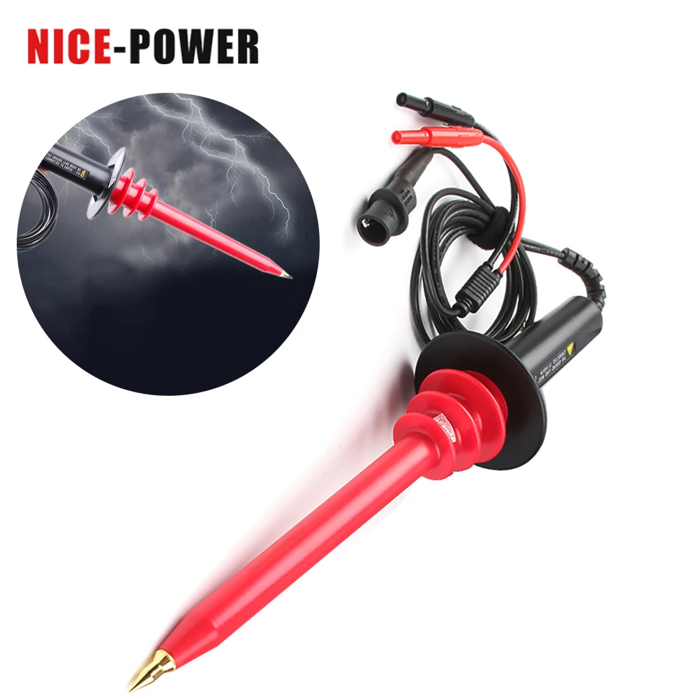 Dc 0 40KV Ac 1 28KV High Voltage Probe Multimeter Digitale Probes 1000X