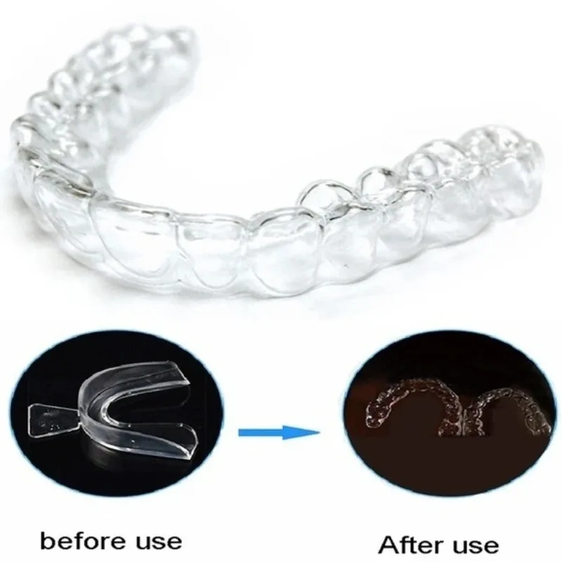 Anti Snoring Bruxism Sleeping Mouth Guard Night Guard Gum Shield Mouth Tray Stop Teeth Grinding Sleep Aid Health Care