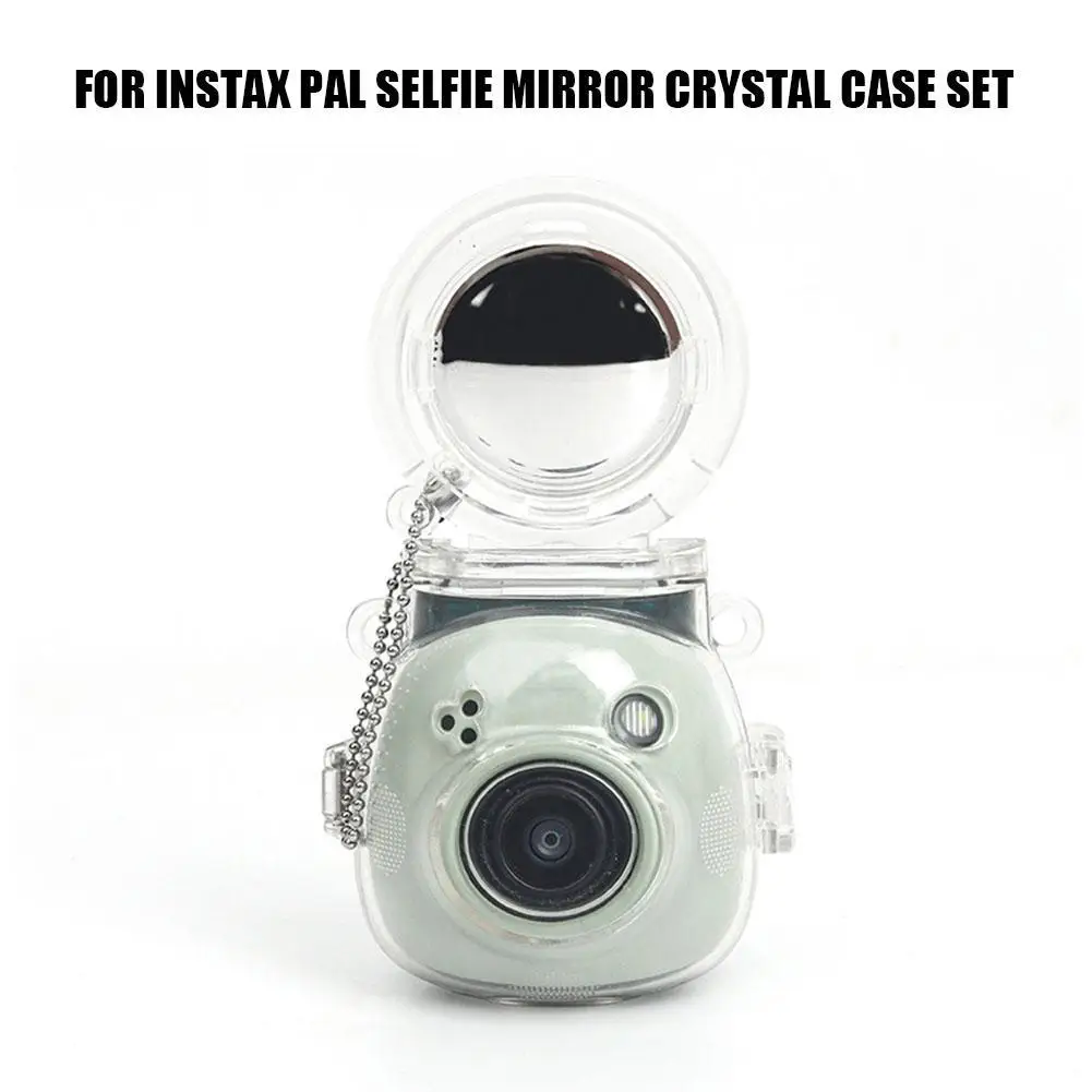Custodia Protettiva Trasparente Per Fotocamera Fuji Instax Pal Photo Wizard Antigraffio/Caduta Selfie Mirror Crystal Case Set Accessori