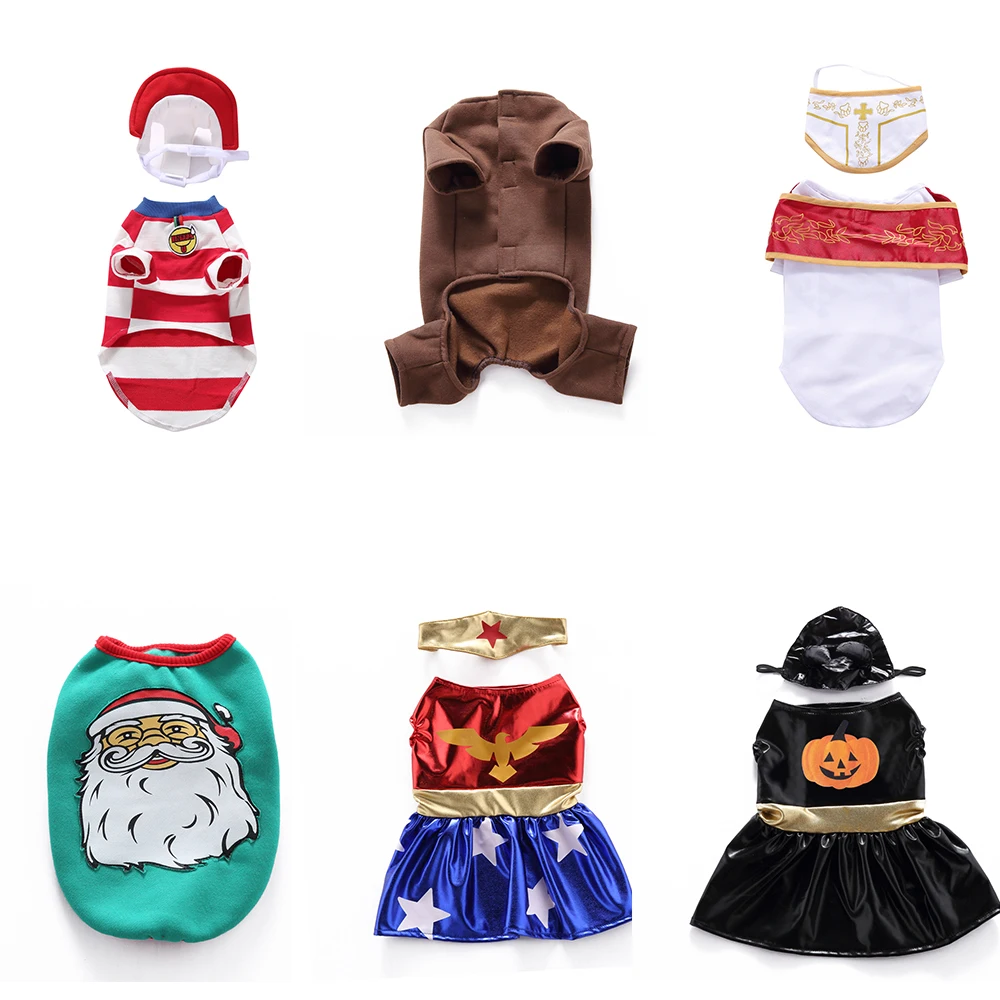 Santa Pet Holiday Costume 5