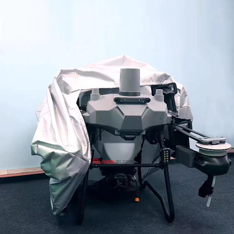 Housse de protection pluie poussière soleil pour drone agricole DJI Agras, vue d'ensemble du produit.
