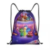 Custom Inside Out Movie Drawstring Bag Men Women Portable Gym Sports Sackpack Animated Training Backpacks 1