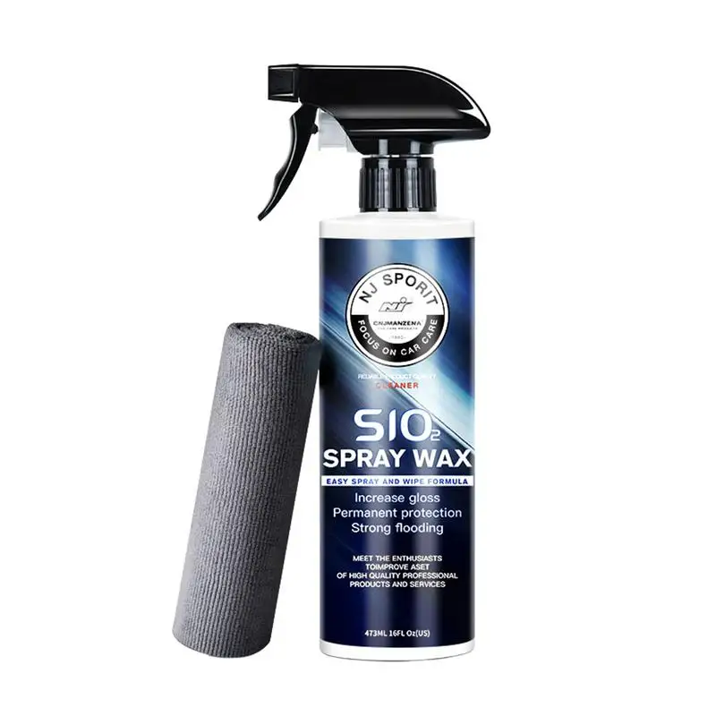 

473ml Ceramic Car Coating Spray Anti Scratch Spray Car Paint Care Hydrophobic Coating Glass Polish Wax Nano Repair Spray