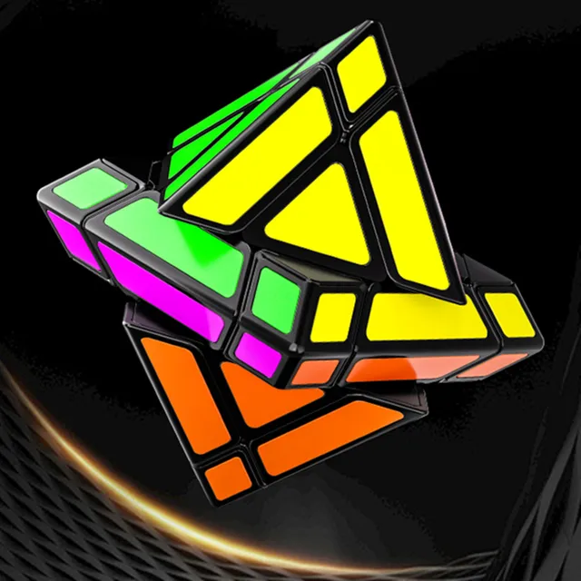 New FanXin Fun FTO Rotating Octahedron 3x3 Hexagonal Prism Special-Shaped Magic Cube Speed Fidget Cubo Magico Puzzle Toys Gifts 2