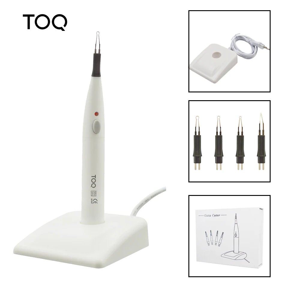 Dental Endo Gutta Teeth Whitening Oral Hygiene Dentistry Equipment Tooth Gum Cutter Dentist Cutta Percha With 4 Tips 1 Set