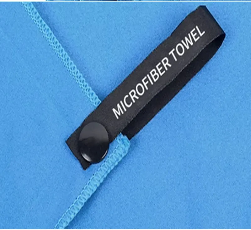 Microfiber Sports Towel Set - Fitness Swimming Yoga Camping Beach Towel