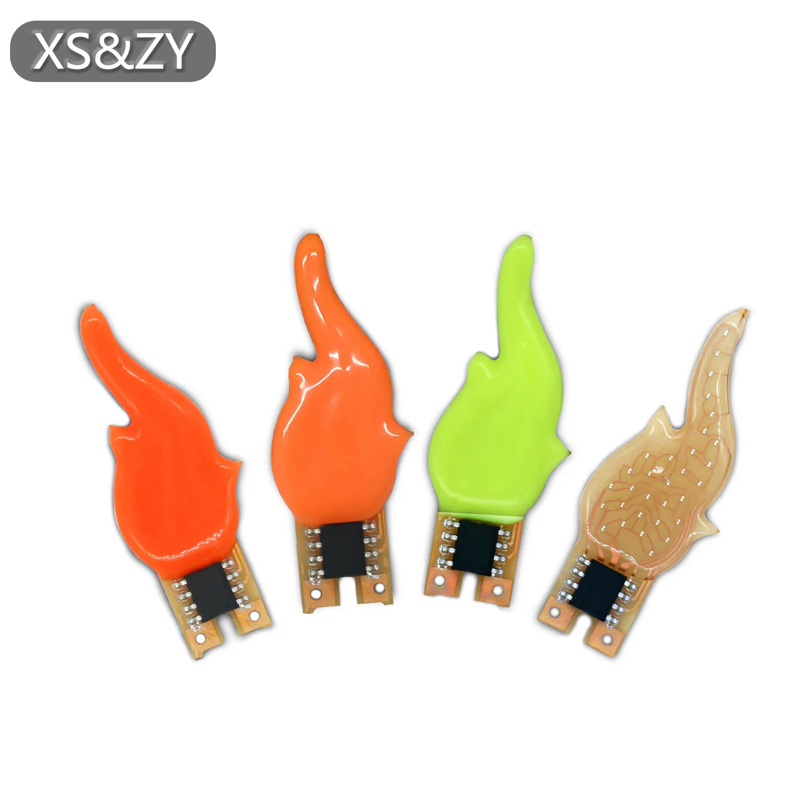 

10pcs LED COB Flashlight Candles DC3-5V 20mA Red Pink Blue Green Flame Lamp LED Bead Diode Decoration Accessories Retro Bulb DIY
