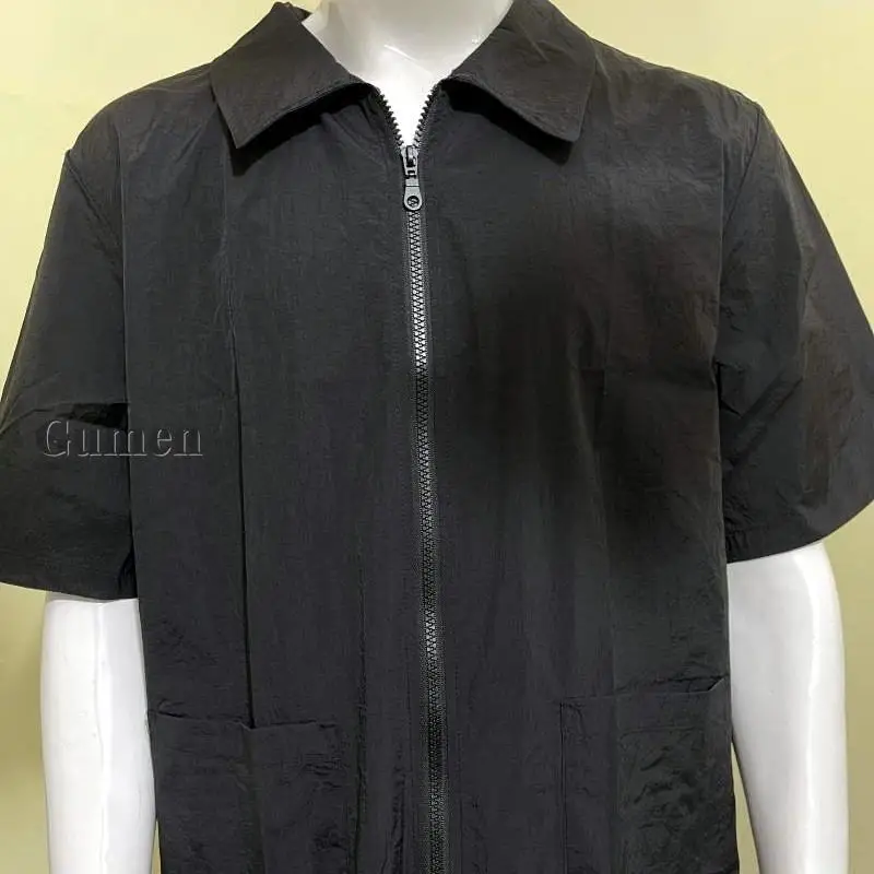 Long Sleeve Multipurpose Anti Static Work Clothes Beautician Apron Smooth Waterproof Pet Grooming Crew Neck Dog Cat Hairdress 6