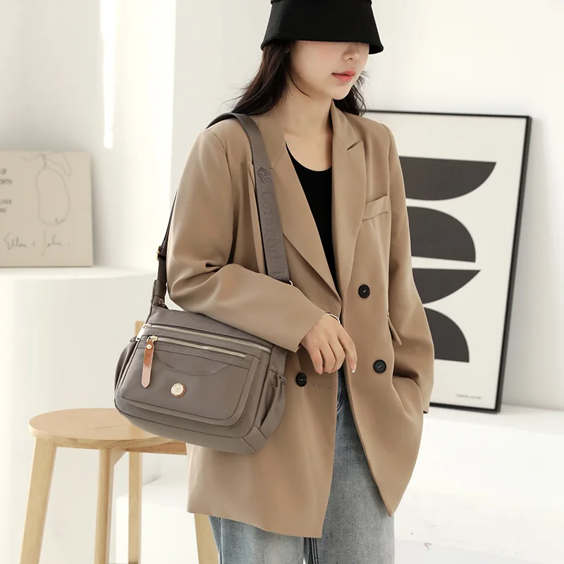 Colorful Fox Multi Layer Shoulder Bag Large Capacity Anti