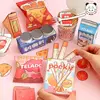Telado Sticker Girl's Quiet Book Cute Food Paper Model Decompression Puzzle Handbook and Paper Tape 2