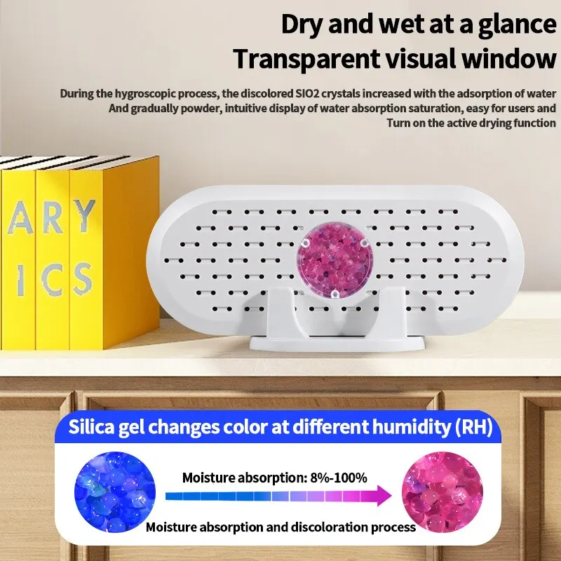 Mini csendes páramentesítő ciklus hálószoba szárítógép páramentesítő szekrény cipőszekrény páramentesítő beltéri kis háztartási gépek_voghion.com