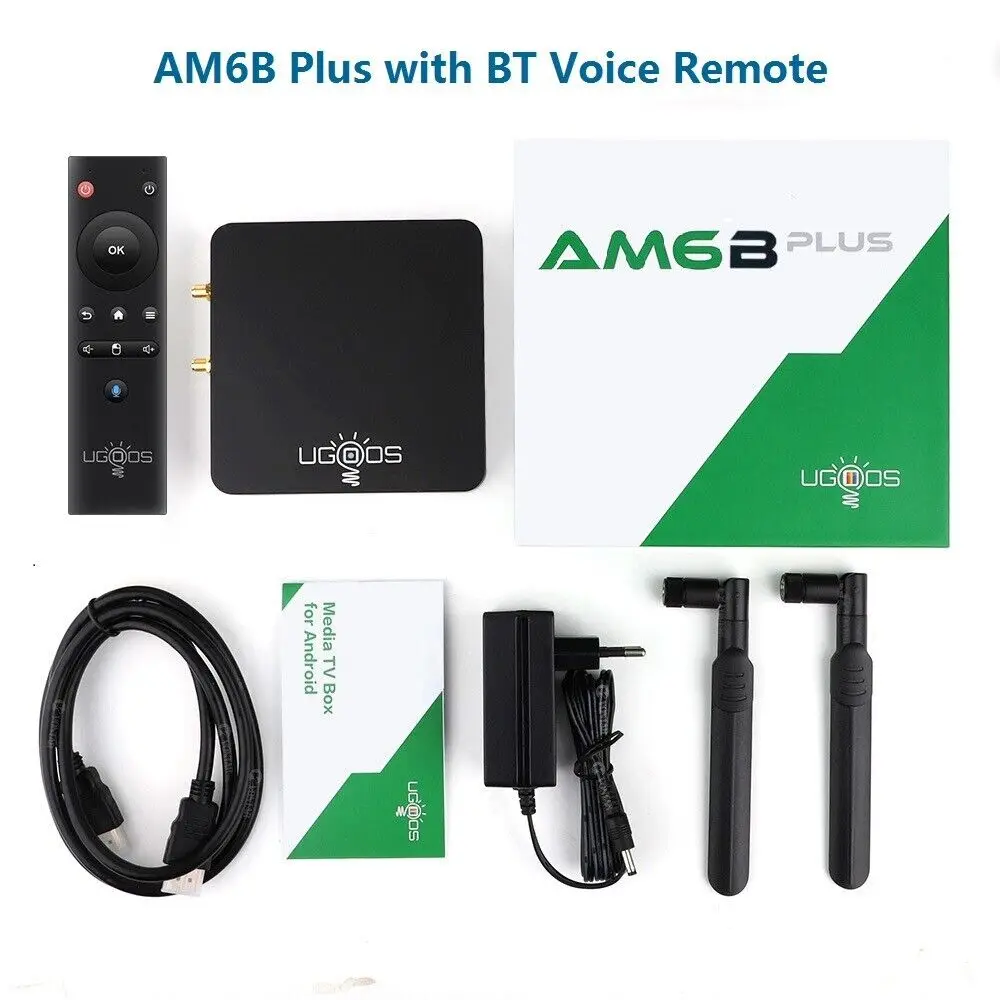 Android TVBOX UGOOS AM6B+ ドルビービジョンプレーヤー Amazon.com: Ugoos AM6B Plus TV Box Amlogic S922X-J Android