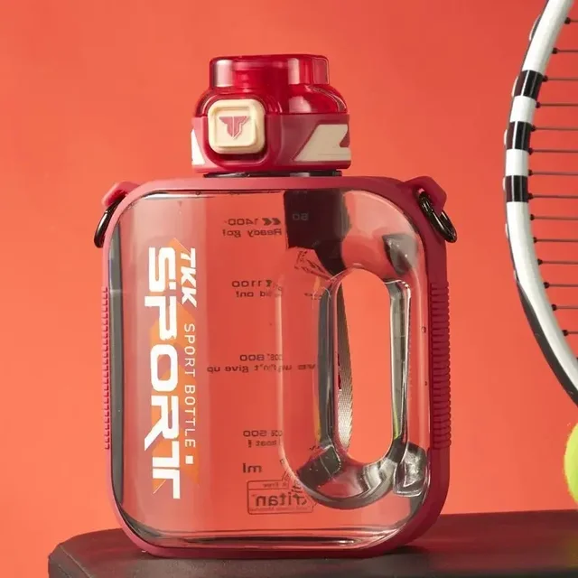 Big Capacity Sports Bottle New Tritan Water Kettle Drink Bottles Outdoor Fitness Space Cup GYM Kettle BPA FREE 1L/1.6L/2L 6
