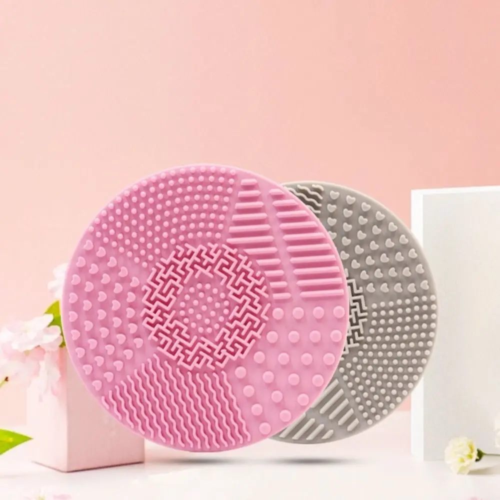 

Newest Silicone Brush Cleaner Cosmetic Make Up Washing Brush Gel Cleaning Mat Foundation Makeup Brush Cleaner Pad Scrubbe Board