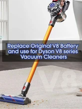  ZWINCKY V8 Battery Adapter for Dewalt 20V Lithium Battery Converted to Replace for Dyson V8 Battery Use for Dyson V8 Series 