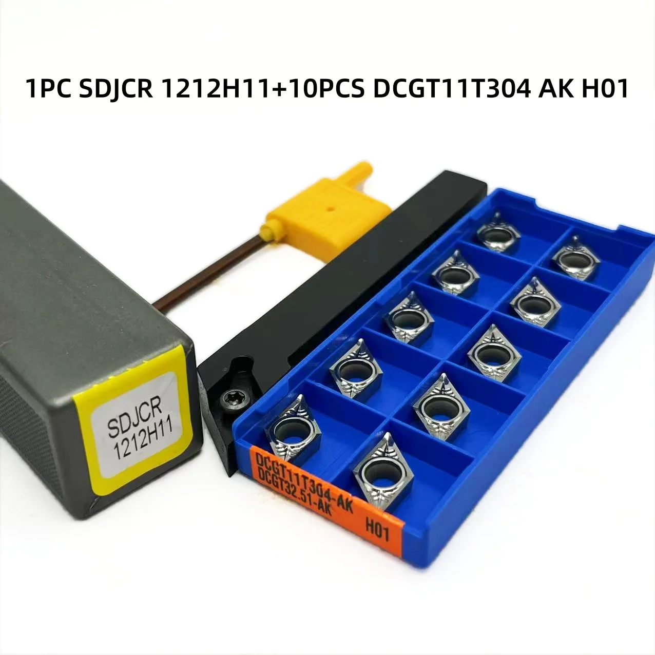 DCMT11T304 For External Turning Tool SDJCR SDJCR1212H11