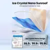 Sunshades For Tesla Model 3 Sunroof Highland 2025 Model Y 2020-25 Ice Cloth Buckle Sun Pare Glass Front Rear Skylight Accessory 3