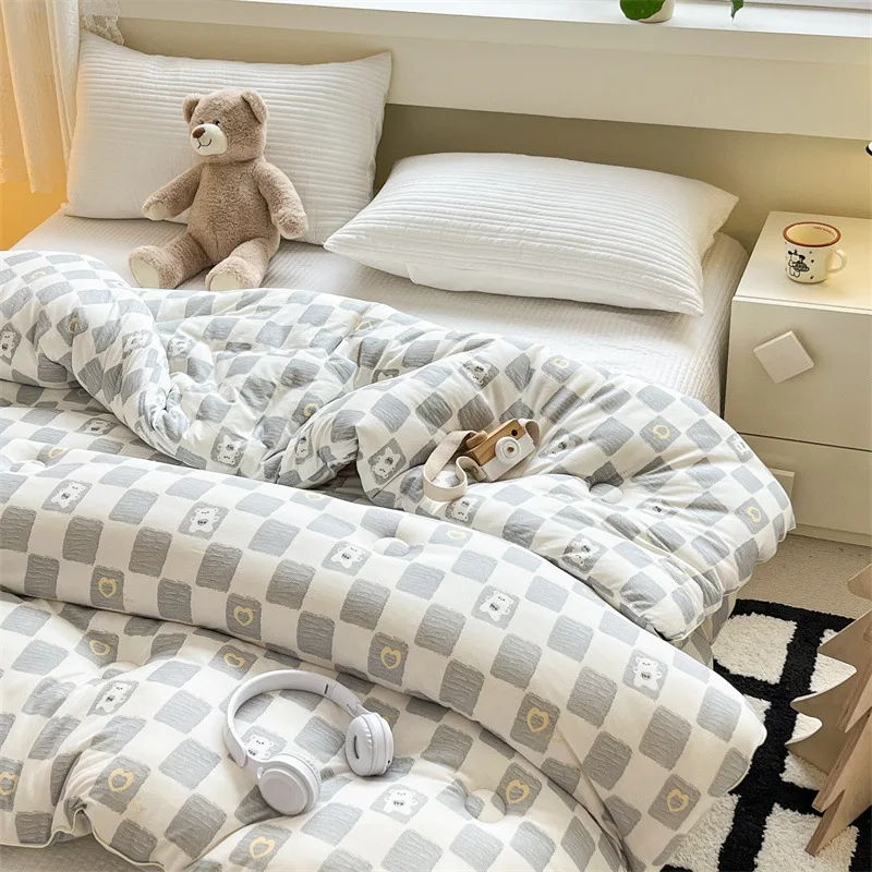A Class Mother and Baby Grade Summer Cool Knitted Cotton Childrens Soft Air Conditioning Made of Soybean Fiber Resistant to Dirt
