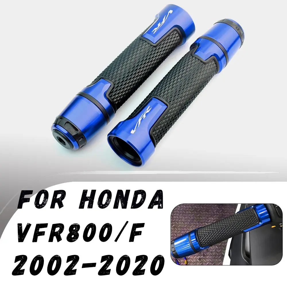 

For Honda VFR800/F 2002-2020 Motorcycle Non Slip Handlebars Grip Throttle CNC Multi-color Hand Bars Grip Motorcycle Accessories